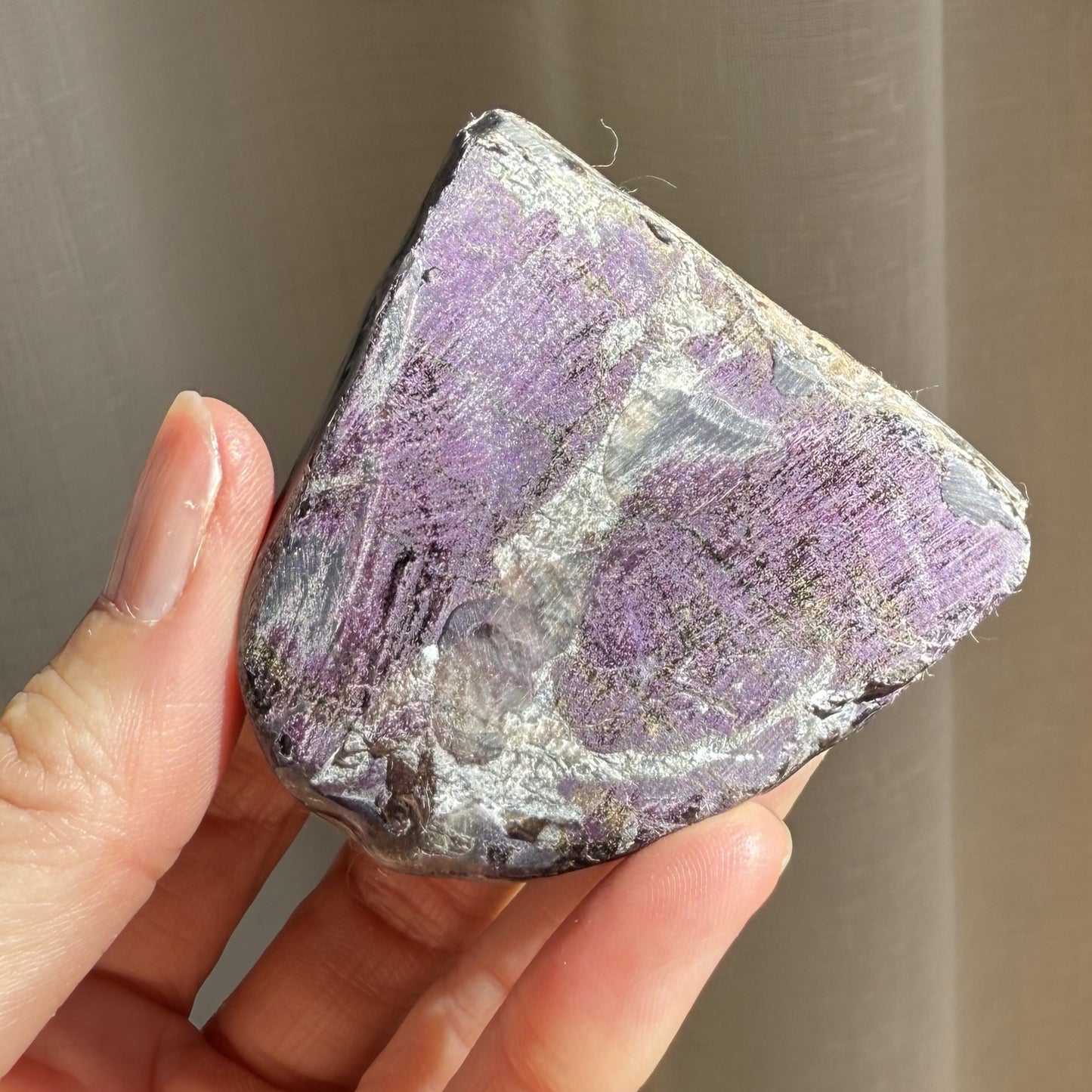 Purpurite Polished Slice  - Small 004