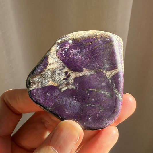 Purpurite Polished Slice  - Small 007