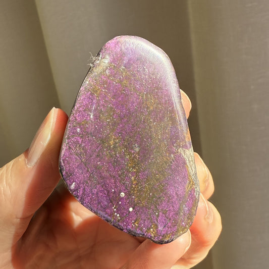 Purpurite Polished Slice  - Small 010