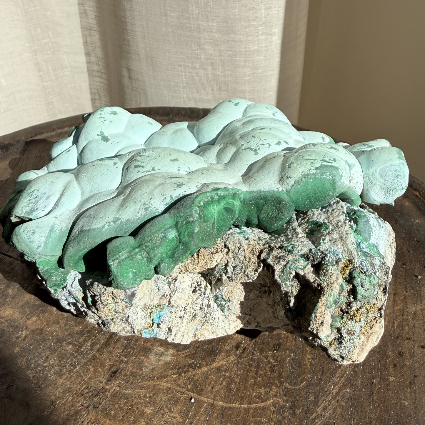 Botryoidal Malachite Chrysocolla