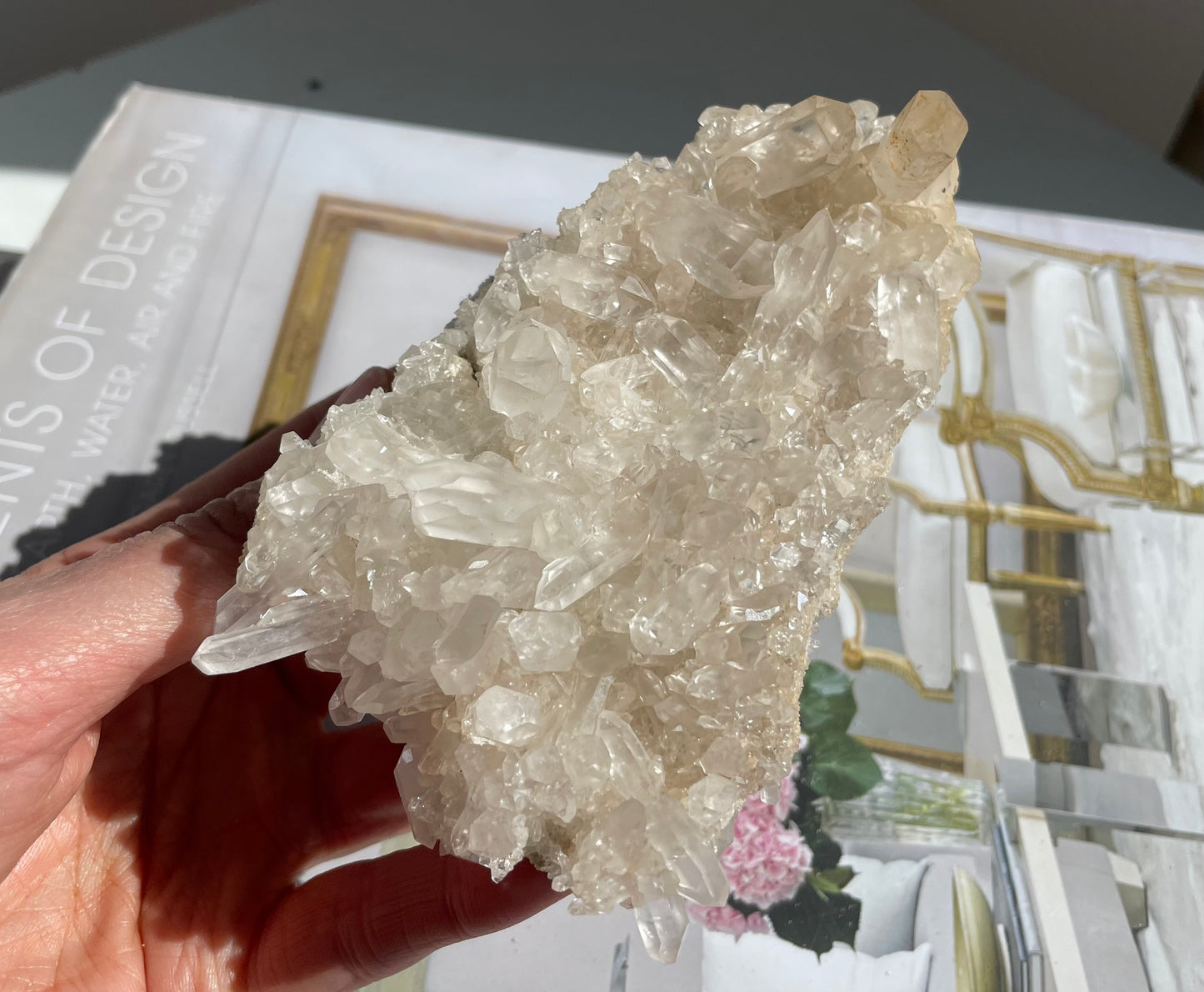 Quartz Cluster 020