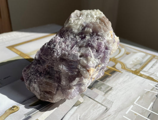 Lepidolite Specimen with Mica 003