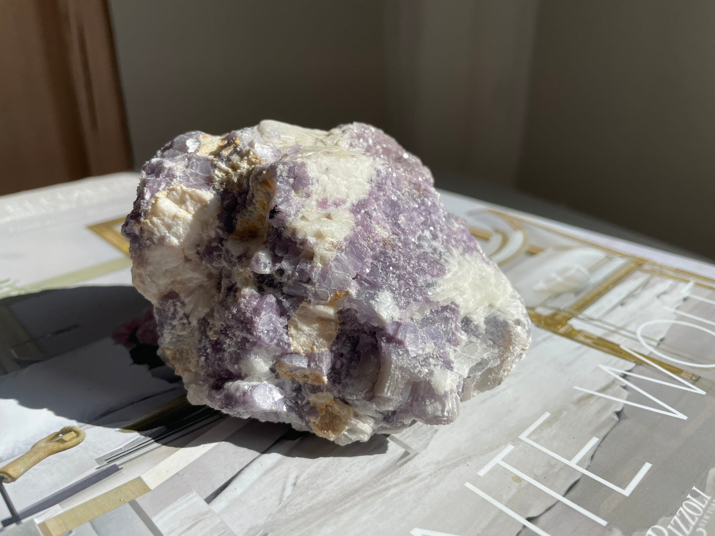 Lepidolite Specimen with Mica 003