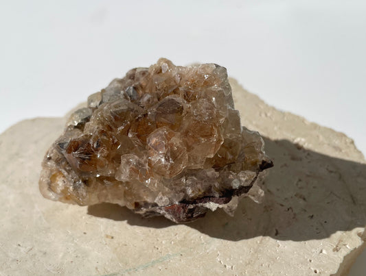 Limonite Quartz Cluster 005