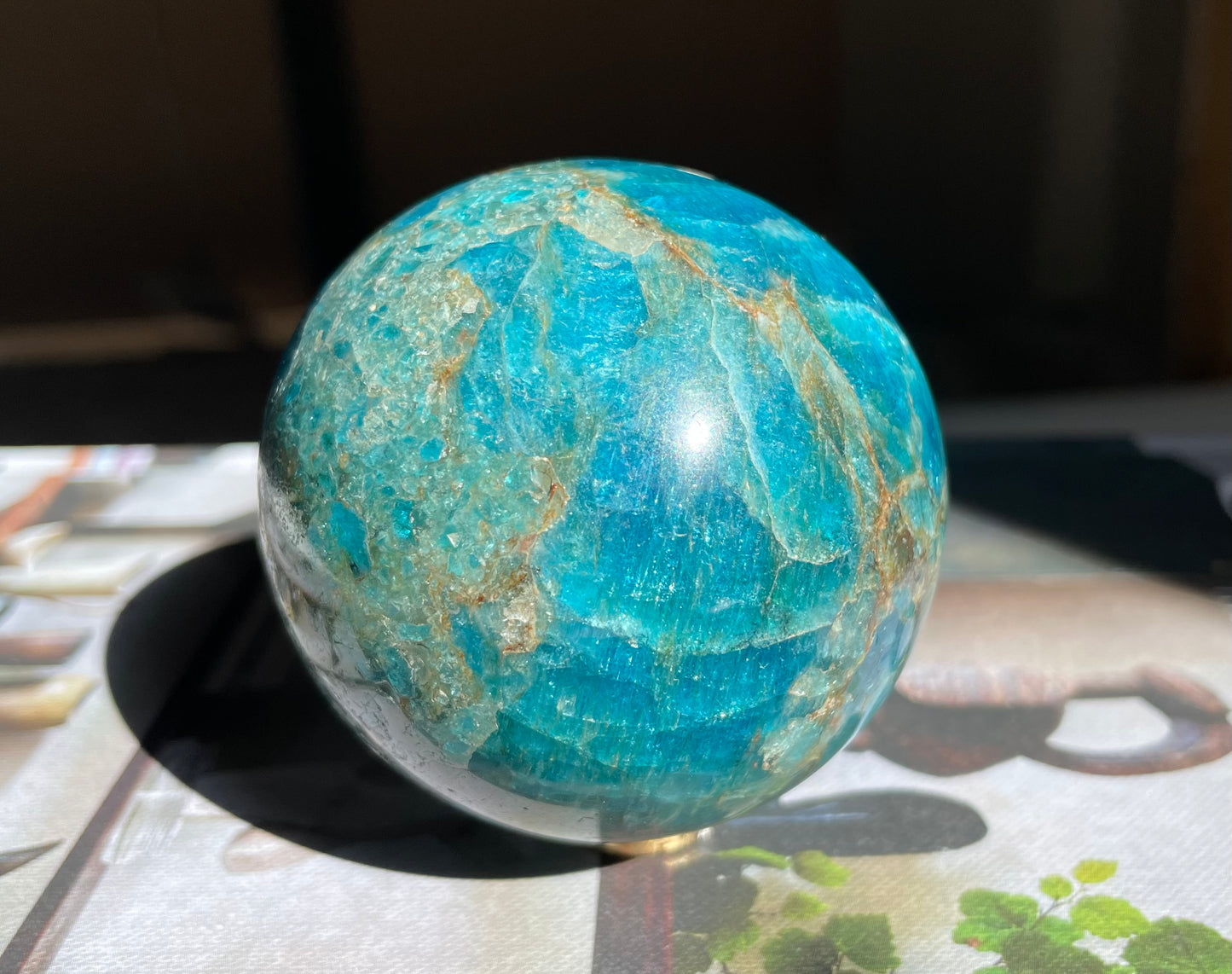 Apatite Sphere 002