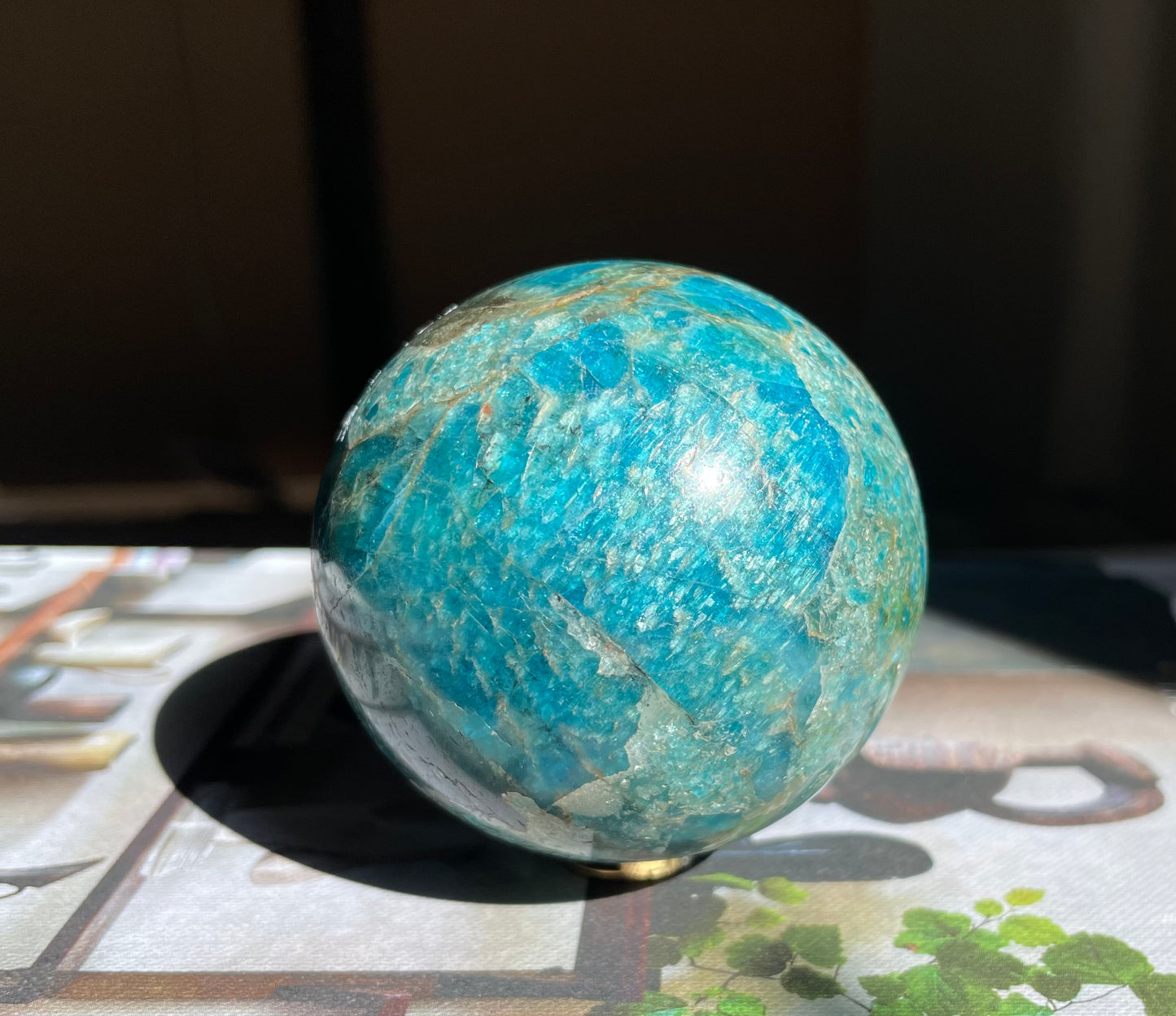 Apatite Sphere 002