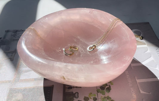 Rose Quartz Bowl