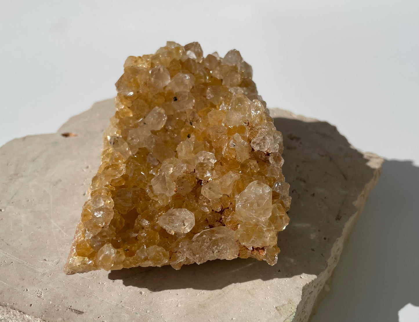 Limonite Quartz Cluster 003