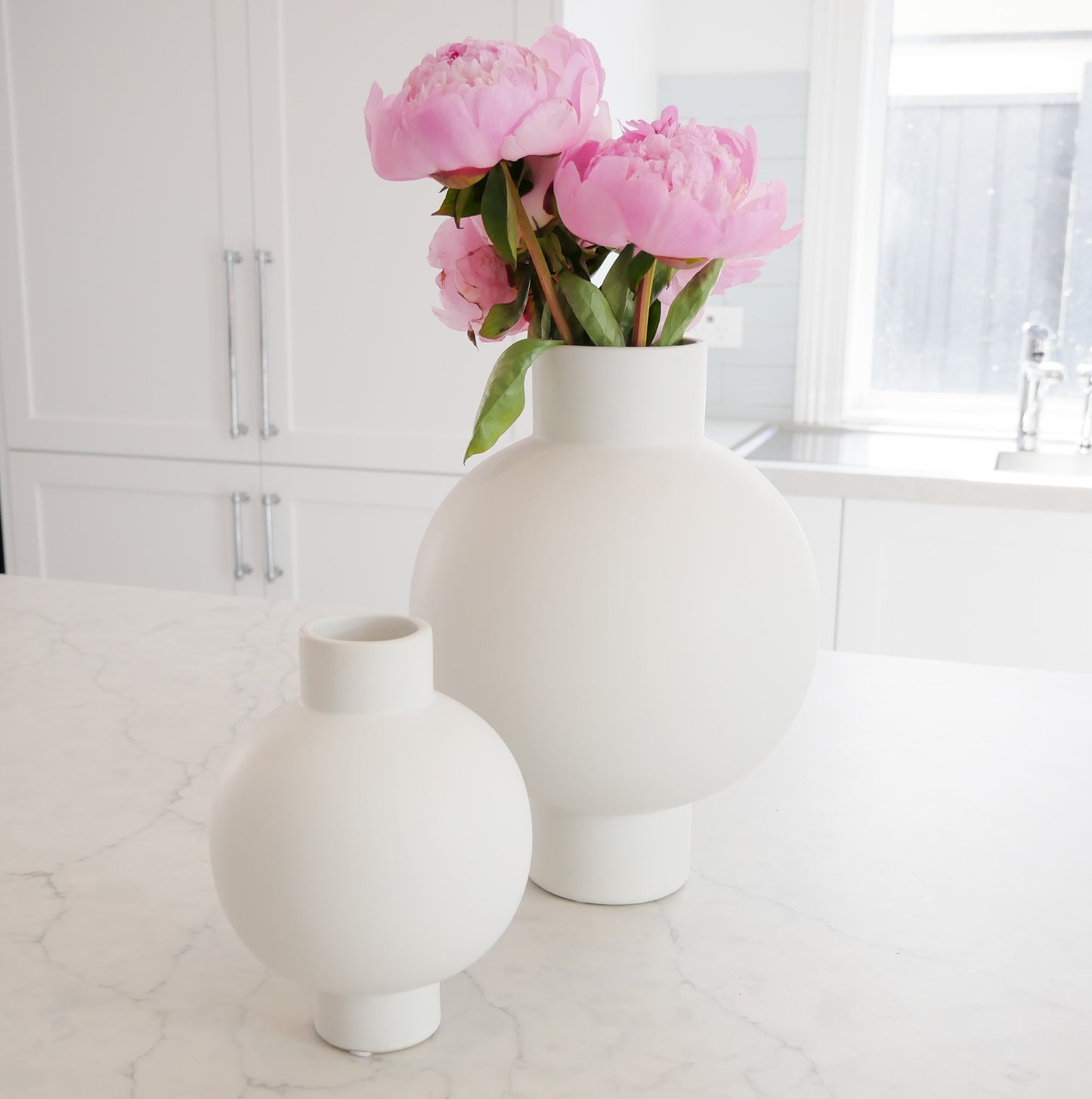 Grayson Vase Bundle- White - Save 30%