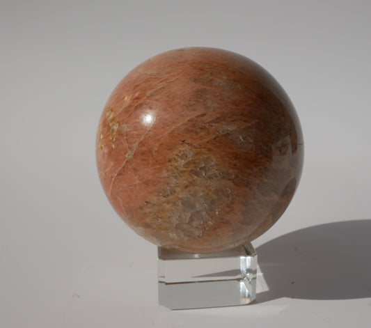 Peach Moonstone Sphere 002