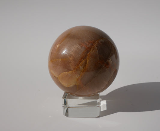 Peach Moonstone Sphere 001