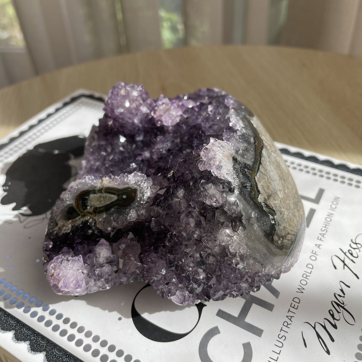 Amethyst Cluster 008