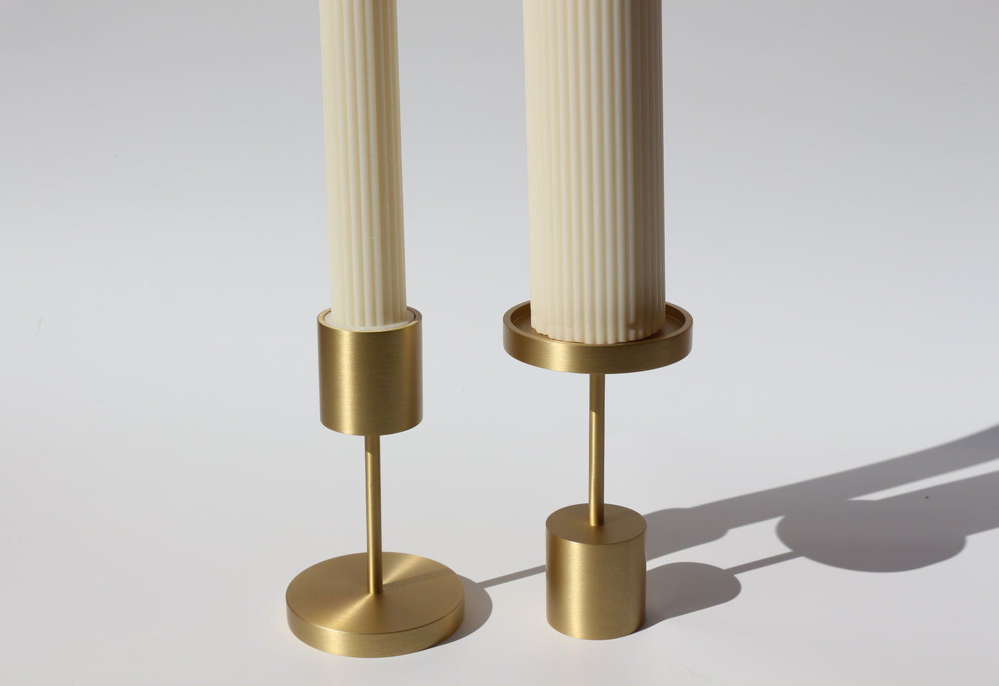 Manhattan Brass Candle Holder