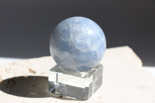 Blue Calcite Sphere 003