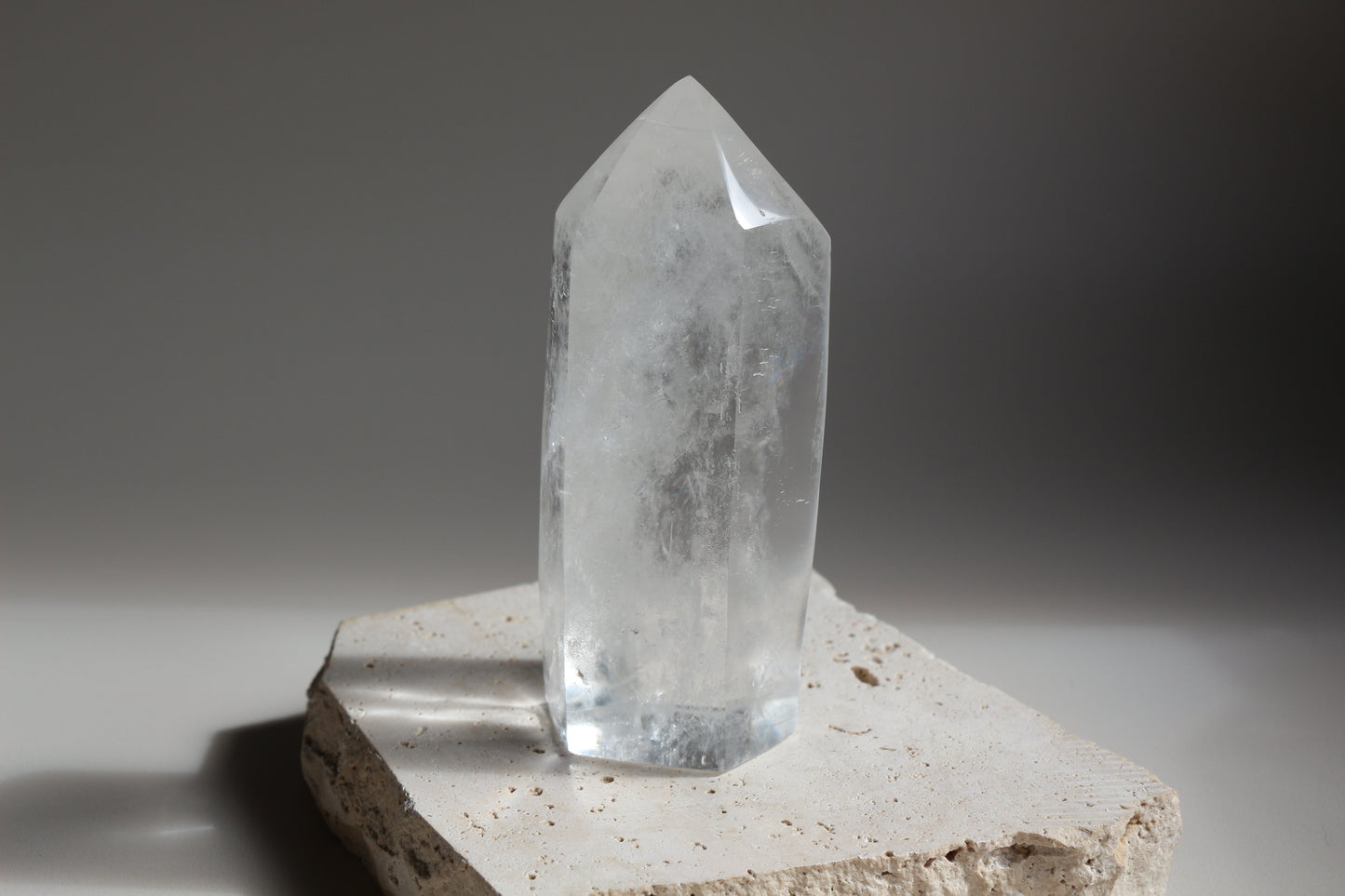 Clear Quartz Tower 003