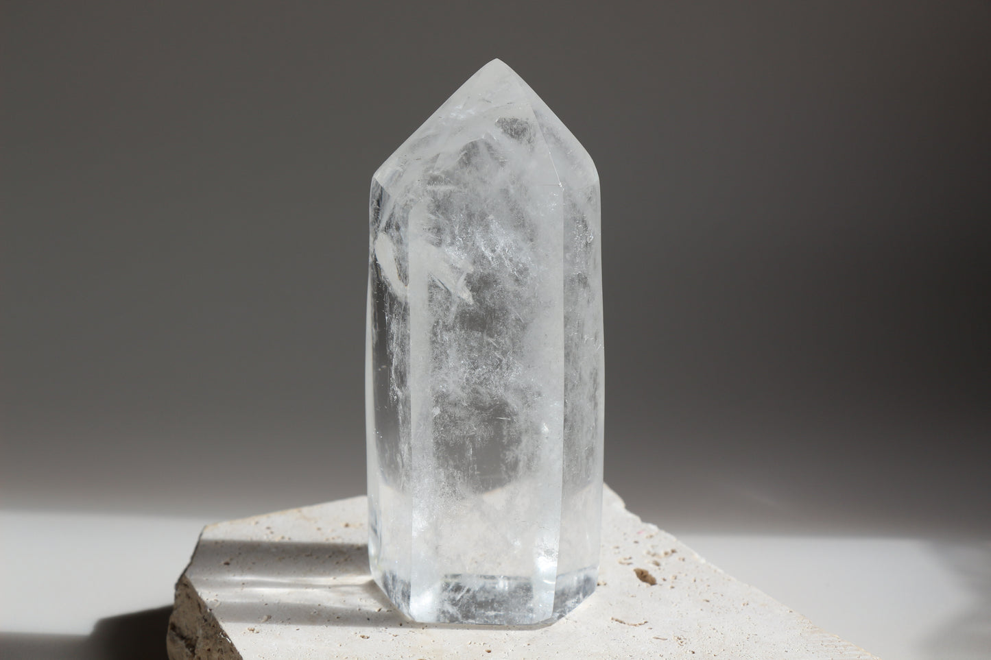 Clear Quartz Tower 003