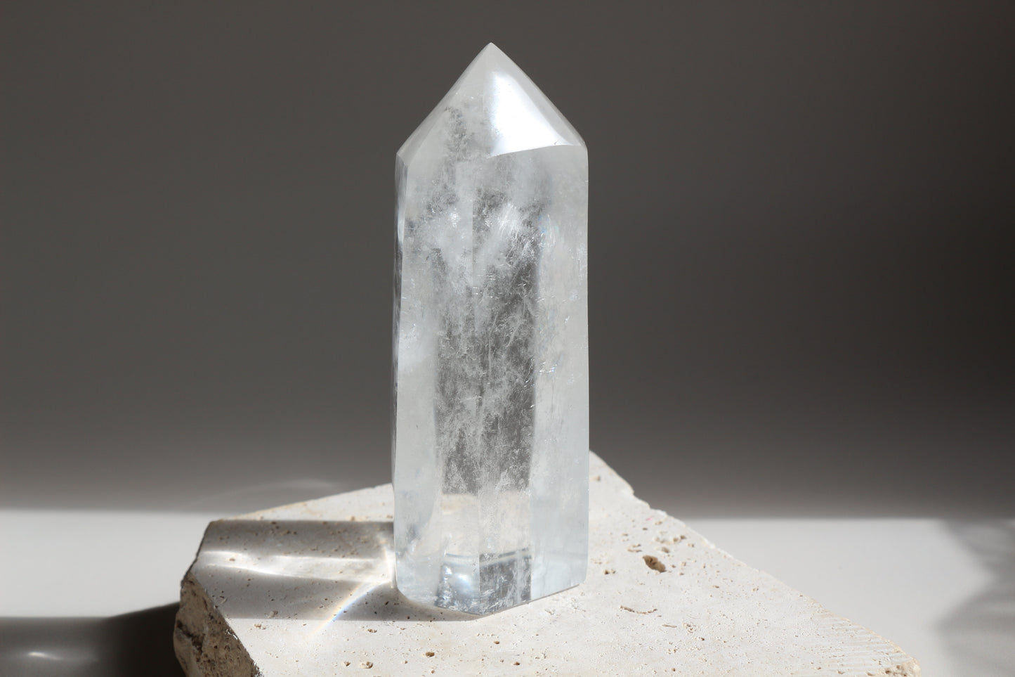 Clear Quartz Tower 003