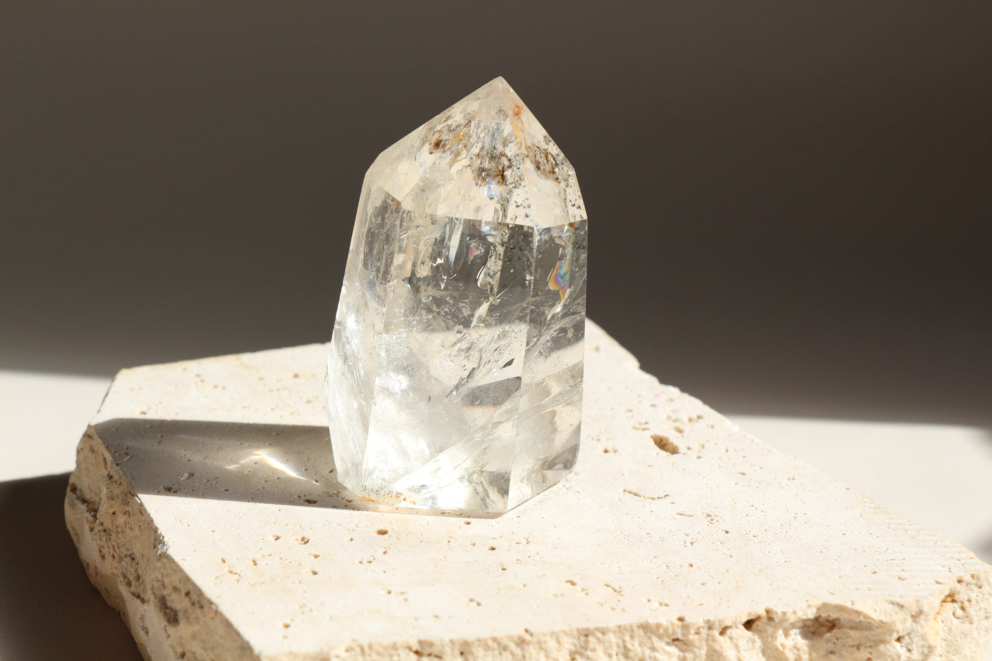 Clear Quartz Tower 004