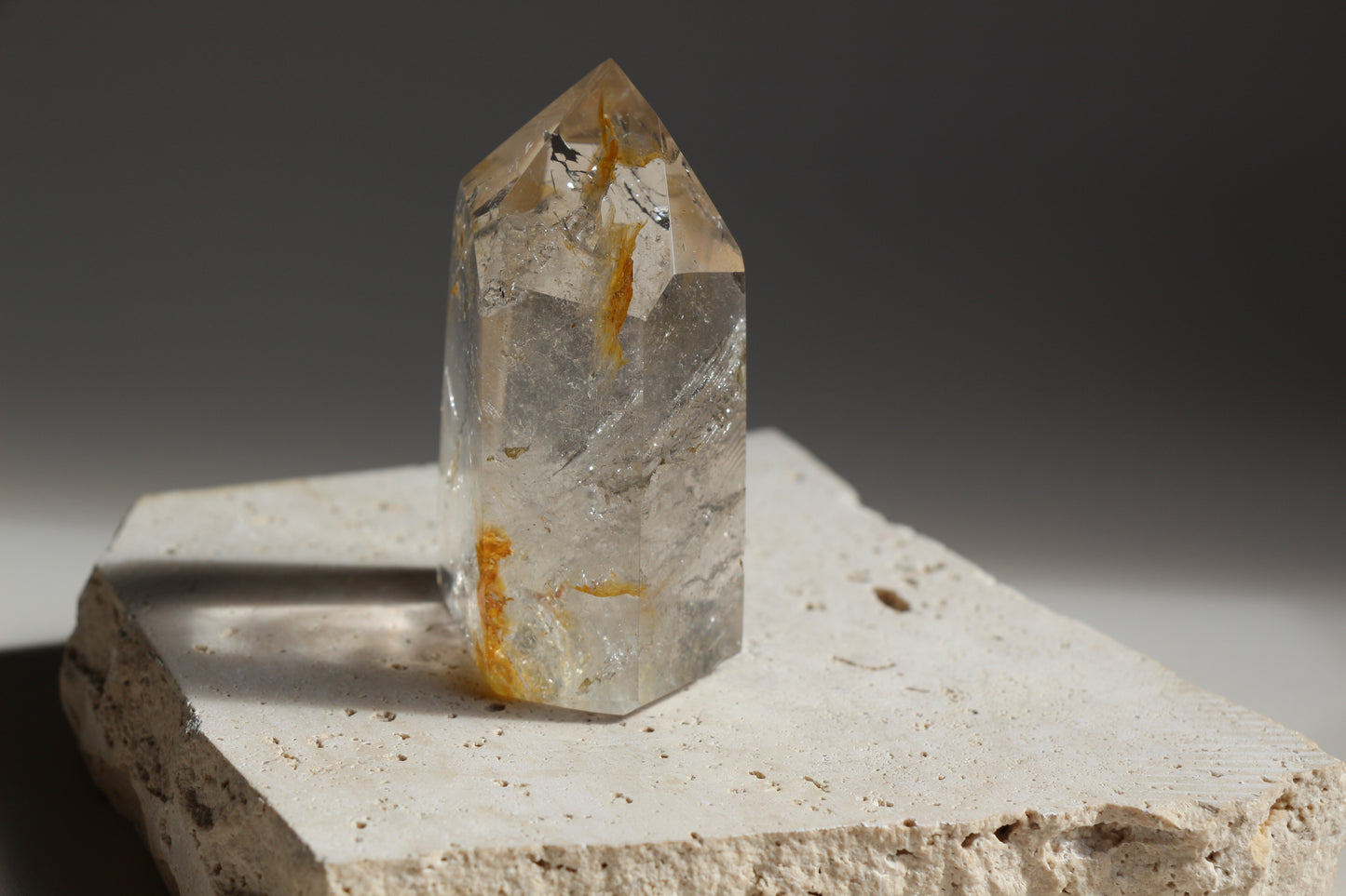 Clear Quartz Tower 005