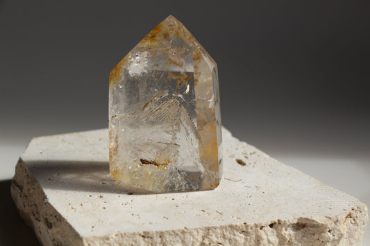 Clear Quartz Tower 005