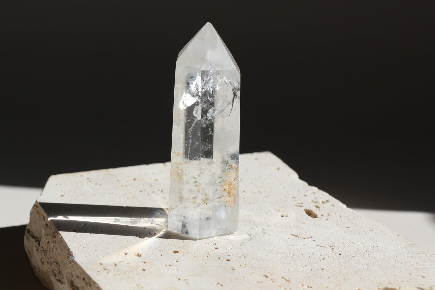 Clear Quartz Tower 007