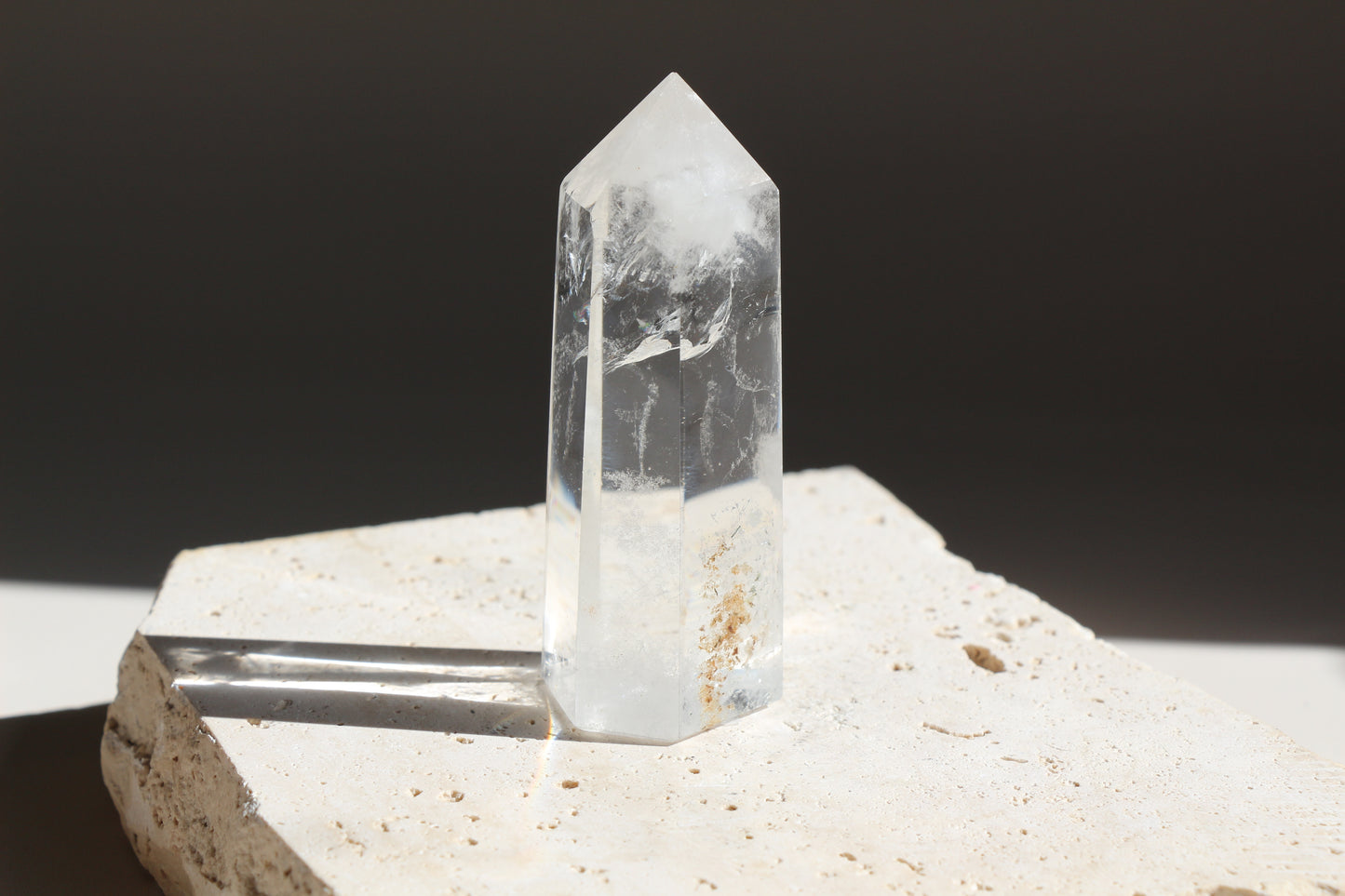 Clear Quartz Tower 007