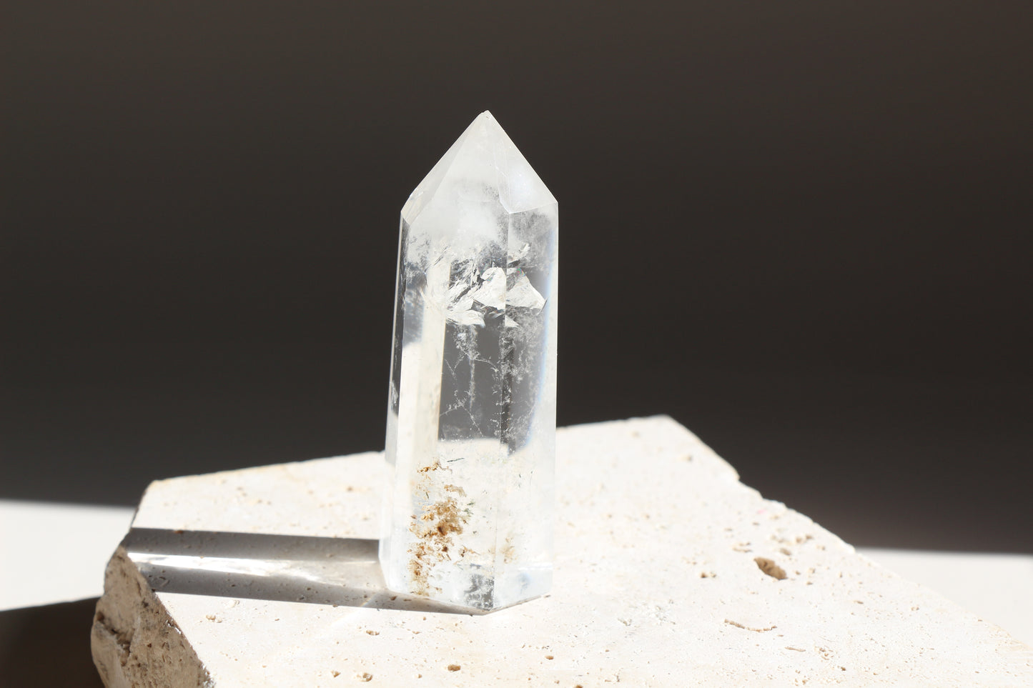 Clear Quartz Tower 007